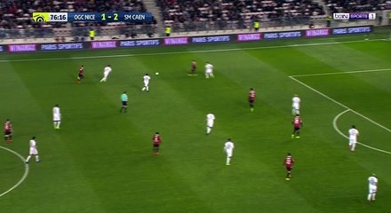 Anastasios Donis Goal HD - Nice	2-2	Caen 10.03.2017