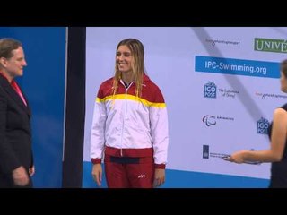 Women's 400m freestyle S13 | Victory Ceremony | 2014 IPC Swimming European Championships