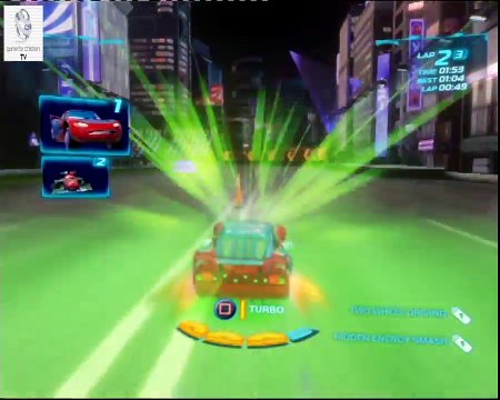 2. Битва легковые автомобили смельчак игра молния Маккуин на Это Гонка спринт в видео ☆ ☆ Ginza