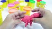 Гигантская Лиса играть doh игрушки пластилиновая анимация | 3D животные играть doh игрушки видео создания для детей