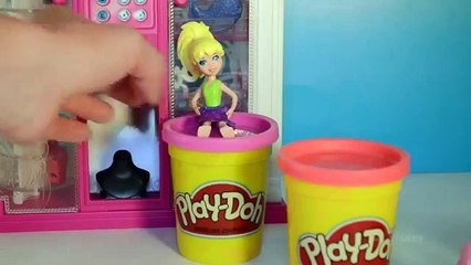 Download Video: DisneyCarToys Frozen Elsa Kids Toys Disney Princess Magic Clip Dolls Polly Pocket Dress Up