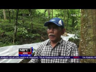 Warga Jember Tambal Tanah Retak dengan Plastik - NET5