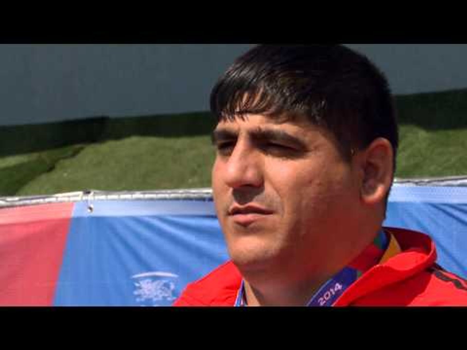 Men's discus F56 | Victory Ceremony | 2014 IPC Athletics European Championships Swansea