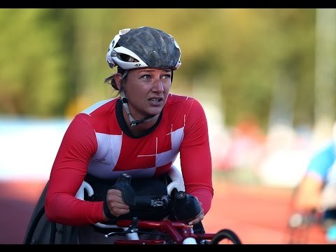 Women's 400m T54 | Victory Ceremony | 2014 IPC Athletics European Championships Swansea