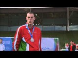 Men's long jump T47 | Victory Ceremony | 2014 IPC Athletics European Championships Swansea