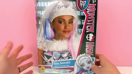 Monster High Abbey Bominable Make up und Styling Tutorial | Verkleidung als Yeti Girl