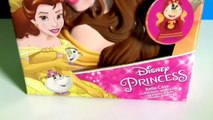 Disney Princess Belle Fairy Tale Carry Case with Lumiere Cogsworth Mrs Potts Chip Funtoyscollector-sr
