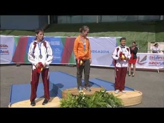 Women's 400m T20 | Victory Ceremony | 2014 IPC Athletics European Championships Swansea