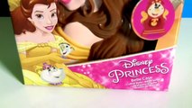 Disney Princess Belle Fairy Tale Carry Case with Lumiere Cogsworth Mrs Potts Chip Funtoyscollector-s