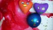 5 FACES WET BALLOONS COMPILATION FUNNY HEARTS WATER BALLOON FINGER SONG LEARN COLOURS COLLECTION