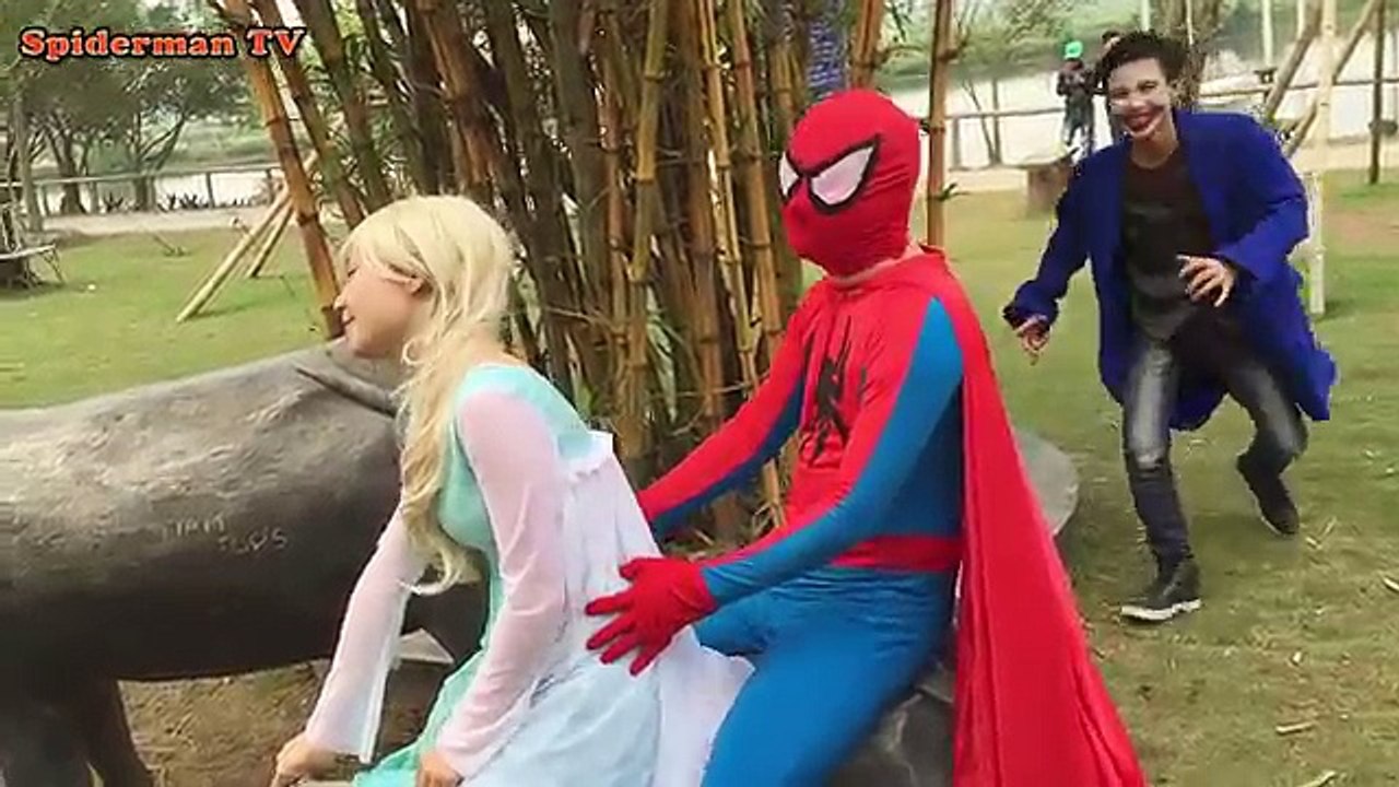 Spiderman vs Joker in Real Life! Superhero Fun & Battle Death Match!