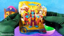 Paw Patrol Playdoh Surprise Eggs Chase Marshall Badges Clay Slime and Dippin Dots Toy Surprises