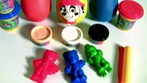 Softee Dough PJ Masks Mold 'n Play 3D Figure Maker Play-Doh Paw Patrol Surprise Catboy Gekko Owlette-U5GF