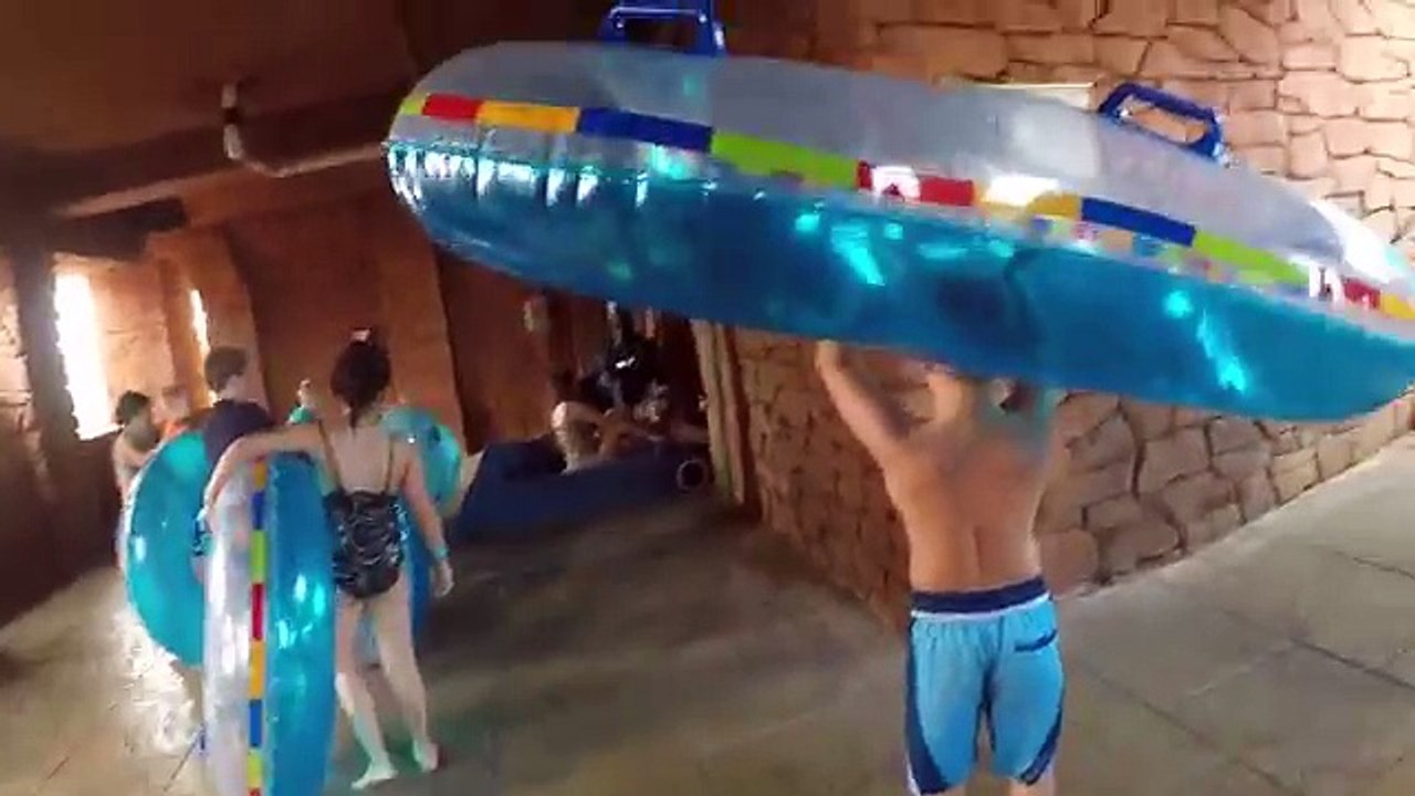 SHARK INSIDE A WATERSLIDE (1)