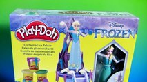Play Doh Enchanted Ice Palace of Elsa Disney Frozen Play Doh Sparkle Castillo de Hielo Encantado-T