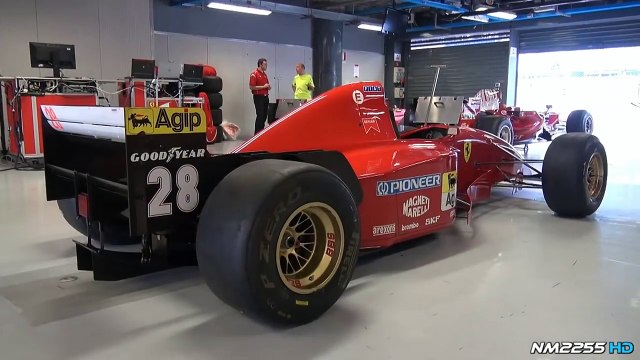 1995 Ferrari F1 412 T2 EPIC V12 Sound!