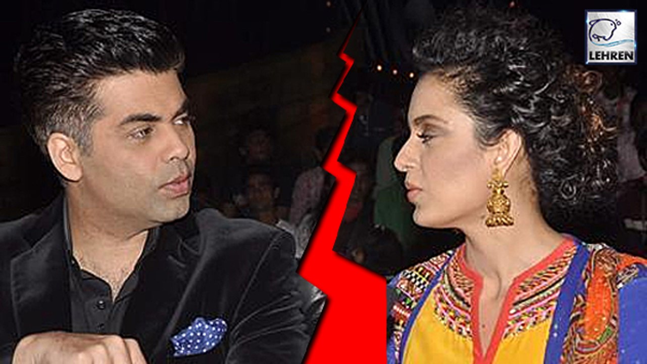 Kangana Ranaut Lashes Out At Karan Johar