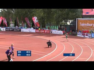 Men's 400m T12 | final | 2014 IPC Athletics European Championships Swansea