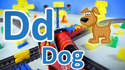 ABC - Crushing Thomas and friends - Funny Learning Video