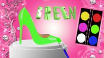 Learn Colors with High Heels, Colours to Kids Children Toddlers, Baby Play Videos