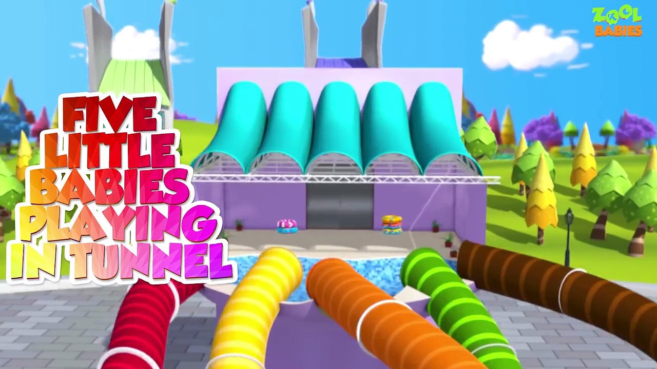 Five Little Babies Dressed As Police | Zool Babies Fun Songs | Nursery Rhymes Collection