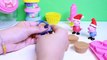 Play Doh Peppa Pig Christmas Season Peppa Pig Dough Set Peppas Cupcakes Dough Set