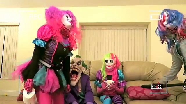 JOKER SQUAD! - Spiderman vs Joker w/ Joker Girl, Frozen Elsa, Mini Joker, Queen Of Jokes, Mad Joker