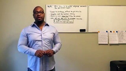 Credit Myth_ It's easy to dispute negative accounts on your credit report