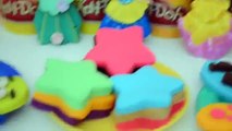 Princesas da Disney e Massinha de Modelar Play-Doh Fazendo Biscoitos Divertidos!!! Em Port