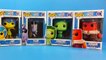 Disney Pixar Inside Out Funko POP Joy, Fear, Disgust, Bing Bong, Sadness and Anger Review