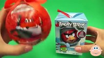 Disney Planes & Angry Birds Surprise Eggs Christmas Candy Toys Kinder Ornaments Opening + Unwrapping