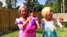 Baby Rapunzel Sick visits the doctor! w/ Frozen Elsa, Spiderman, Rapunzel funny superhoer