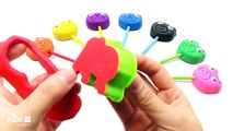 Play-doh Lollipop Bears Colorful with Animal Cookies Cutters – Learn colors for Kids Fun & Creative