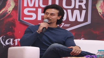 Tiger Shroff At Mumbai International Motor Show 2017 Launch