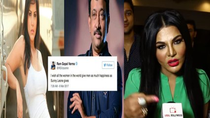 Rakhi Sawant Supports RVG's Women's Day TWEET!