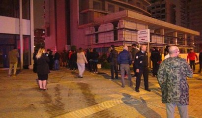 11 katlı rezidansta yangın paniği