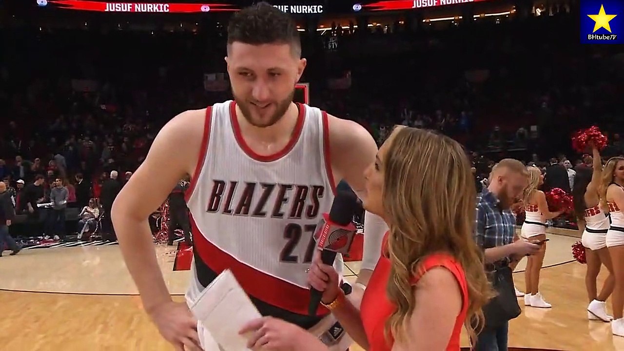 Ovacije u dvorani i izjava Jusufa Nurkića nakon meča (10.3.2017)