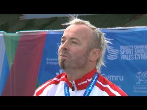 Men's 400m T52 | Victory Ceremony | 2014 IPC Athletics European Championships Swansea