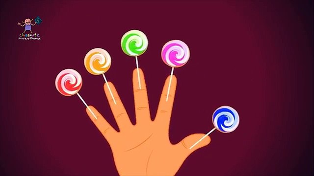 Конфеты Леденец Семья Палец Рифмы, Детские Стишки, Дети Обучения Видео