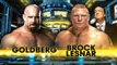 Goldberg vs Brock lesnar | WWE RAW 3/6/17