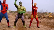 Funny SuperHeroes Dancing In Car | Hulk Ironman Spiderman Funny Dance Compilation Video In Real Life