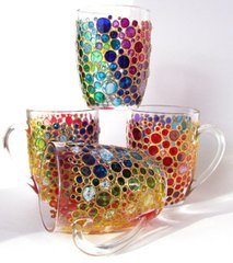 فن صناعة زجاج كبايات بالوان هتبهرك Best Glass Cups