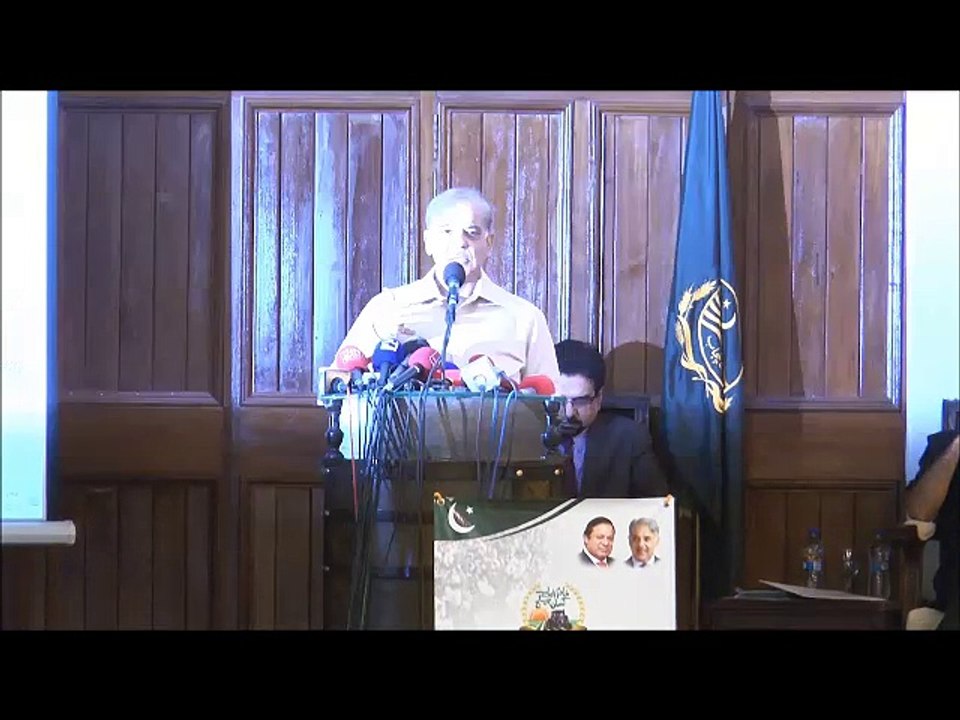 CM Punjab Attending seminar regarding Empowerment of kissan 08_10_17