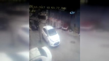 Kartal'da Plaka Hırsızlığı Kamerada