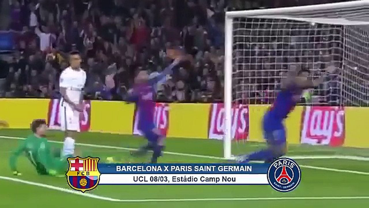 Barcelona vs Paris Saint-Germain 6-1 - All Goals & Extended Highlights - UCL 08-03-2017 HD