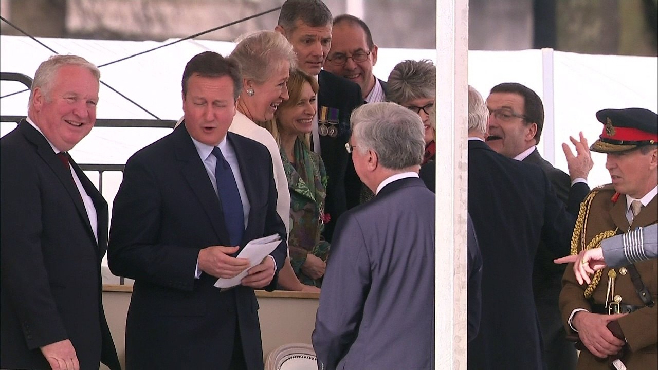 David Cameron appears to call Government's Budget 'stupid'