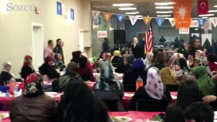 AKP'nin toplantısında salonu karıştıran soru