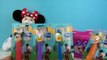 Disney Mickey Mouse Clubhouse Pez Dispensers with Minnie Mouse, Daisy, Donald Duck, Goofy