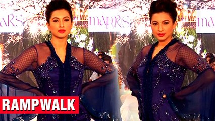 Gauhar Khan walks Ramp At India Beach Fashion Week 2017  TellyMasala