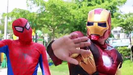 Spiderman and Elsa Frozen Maleficent Wedding ! Spidergirl Hulk Batman Joker Venom Dinosaur